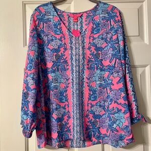 Lilly Pulitzer Pamala 3/4 Sleeve Top